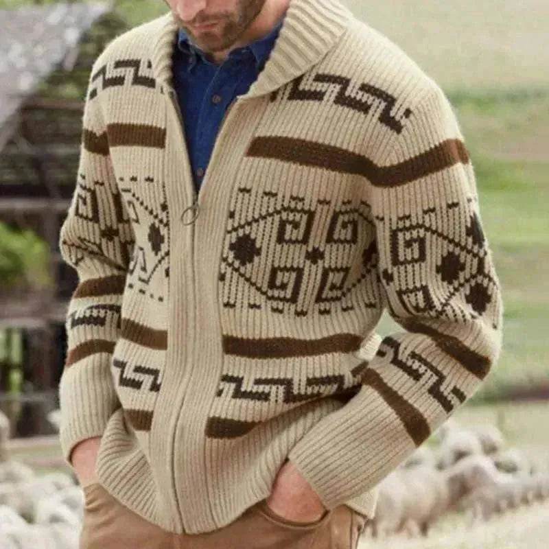 Men's Fashion Lapel Youth Casual Cardigan Jacket