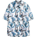 Men's Full Printed Graffiti Printing Shirt