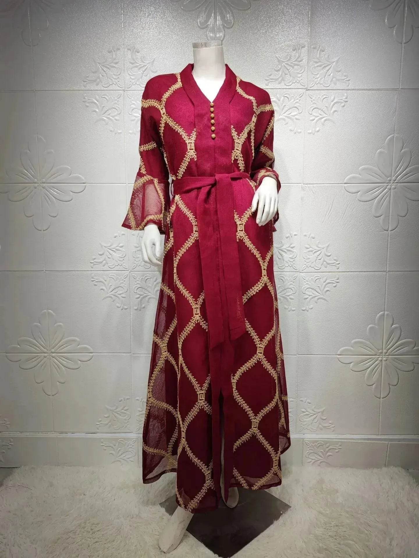 Middle East Arab  Temperament Gauze Dress