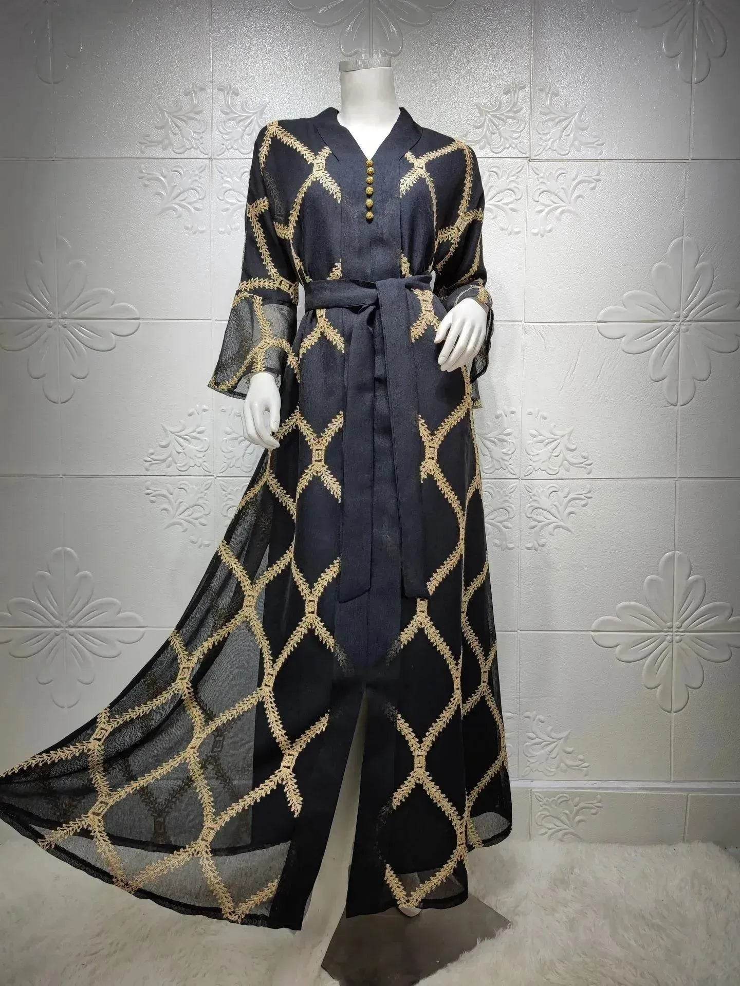 Middle East Arab  Temperament Gauze Dress