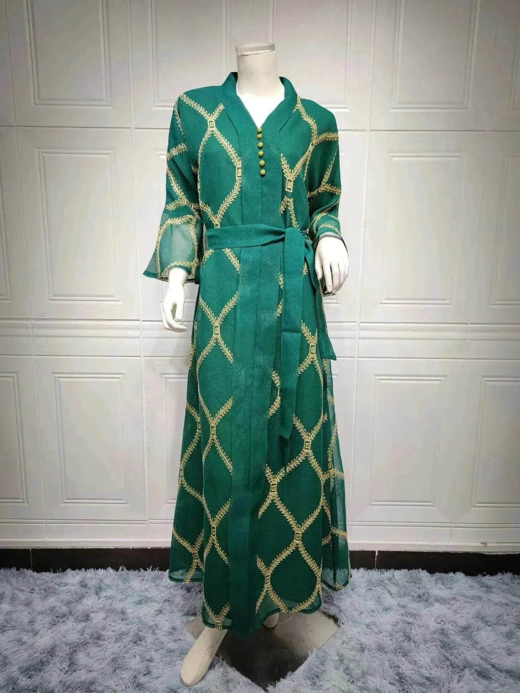Middle East Arab  Temperament Gauze Dress