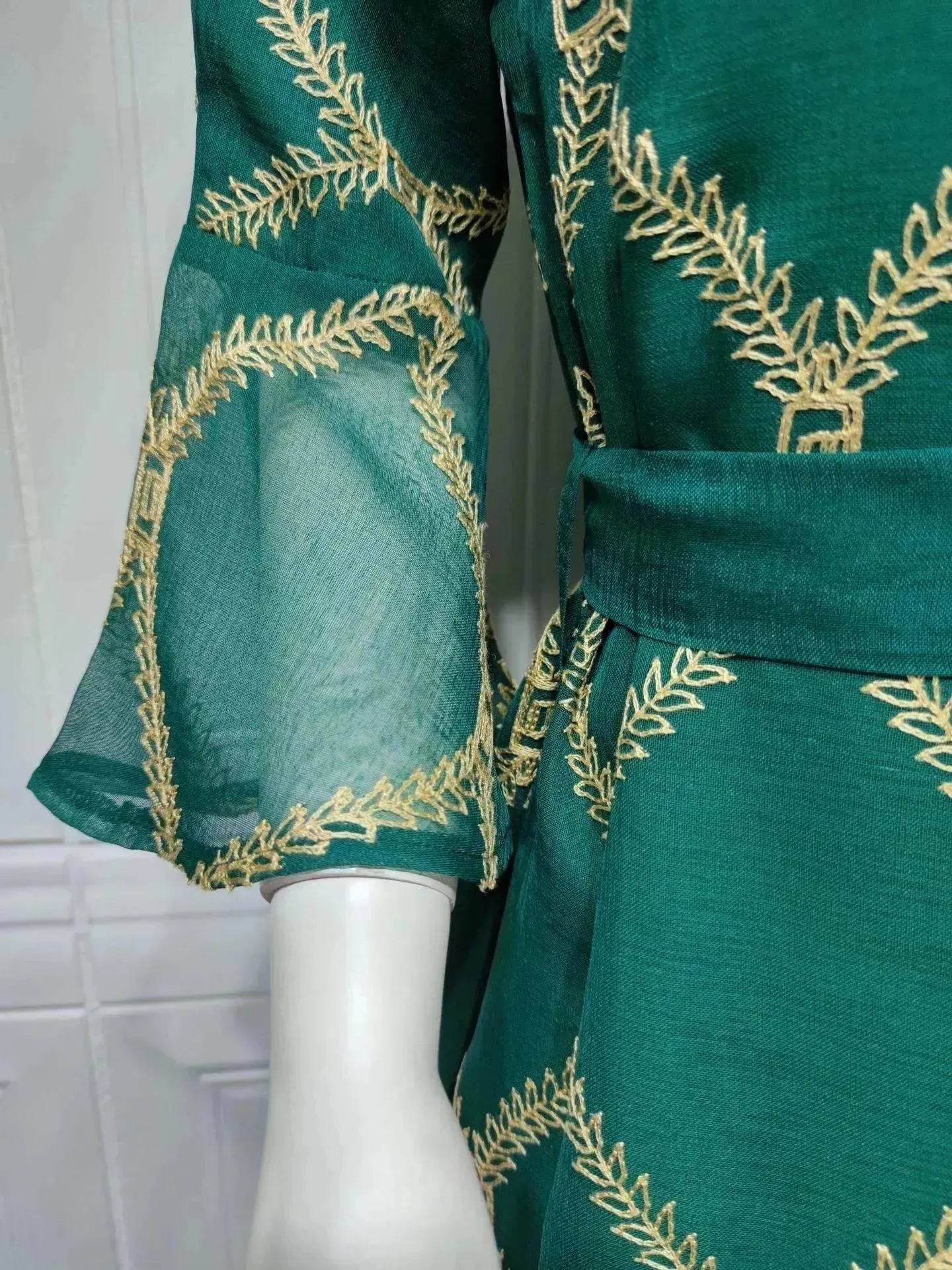 Middle East Arab  Temperament Gauze Dress