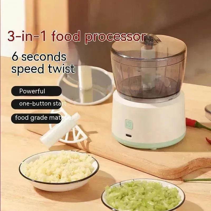 Mini Meat Grinder Household Electric Small Mixer Mincing Machine Automatic Multi-function Filling Intelligent Cooking Machine
