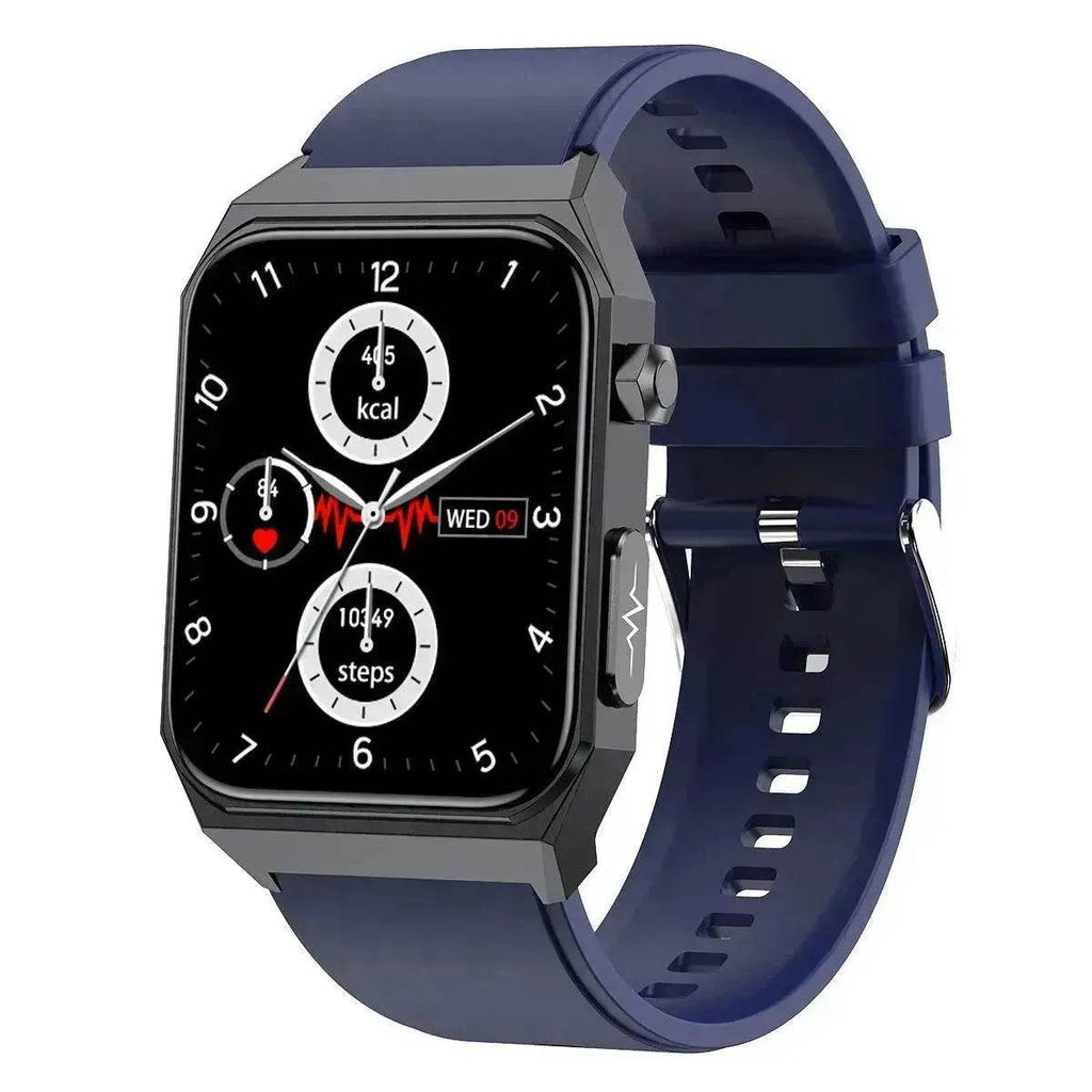 E530 Blood Glucose Smart Watch with ECG – Heart Rate, Blood Pressure, Blood Oxygen & Body Temperature Monitor