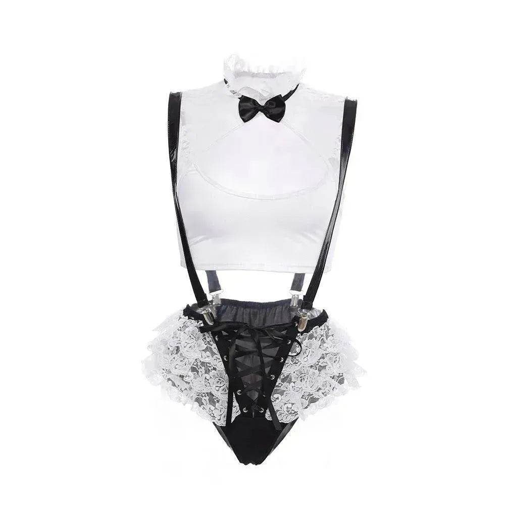 Playful rabbit costume lingerie