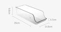 Refrigerator Beverage Storage Box Double-layer Self-rolling Kitchen Storage Rack