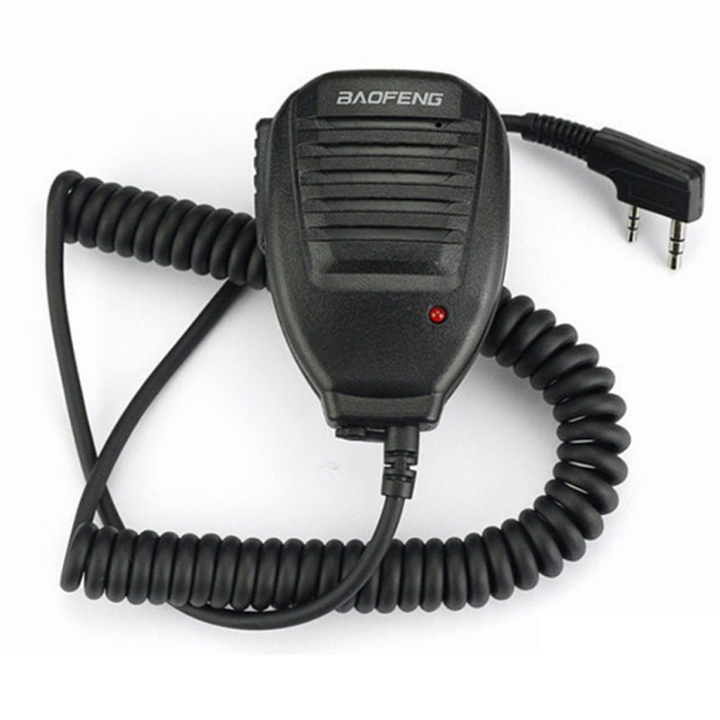 Baofeng original accessories speaker mic for baofeng bf-f8hp bf-888s uv-5r uv-5ra uv-5rb uv-5rc uv-5re (2-pack)