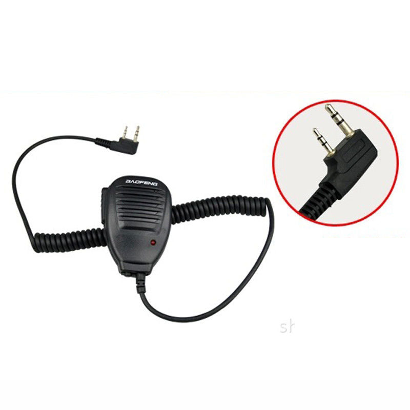 Baofeng original accessories speaker mic for baofeng bf-f8hp bf-888s uv-5r uv-5ra uv-5rb uv-5rc uv-5re