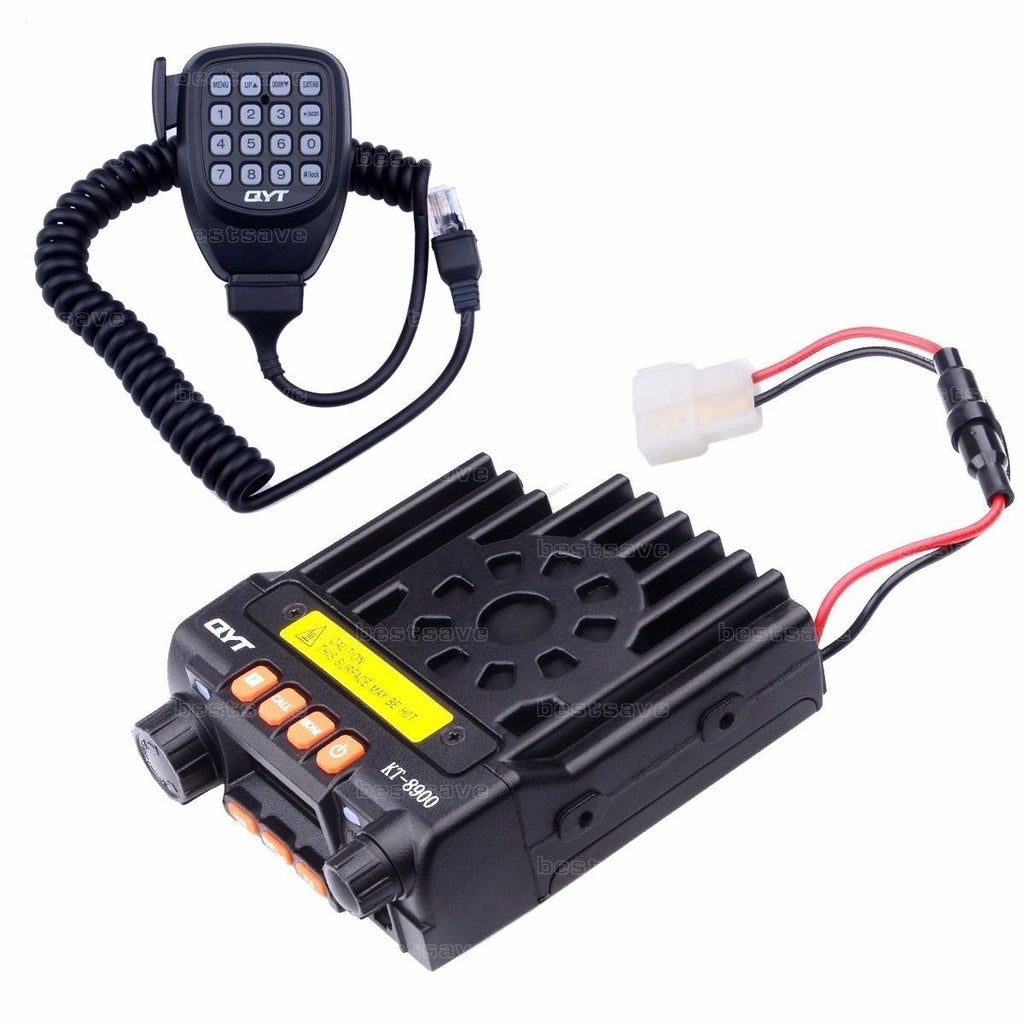 QYT kt-8900 dual-band vhf uhf car/truck ham mobile transceiver two way radio new(antenna not included)