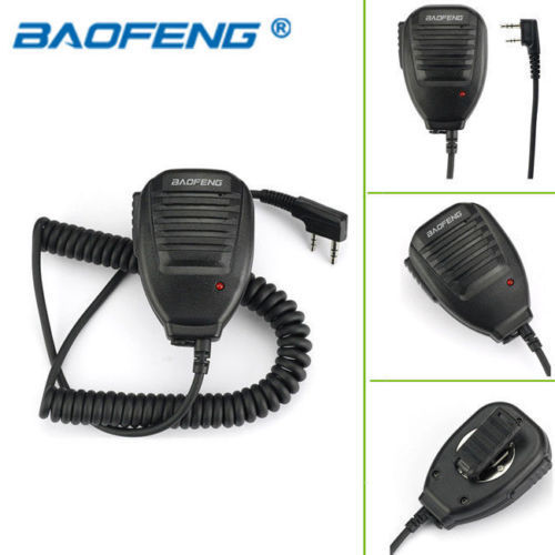 Baofeng original accessories speaker mic for baofeng bf-f8hp bf-888s uv-5r uv-5ra uv-5rb uv-5rc uv-5re