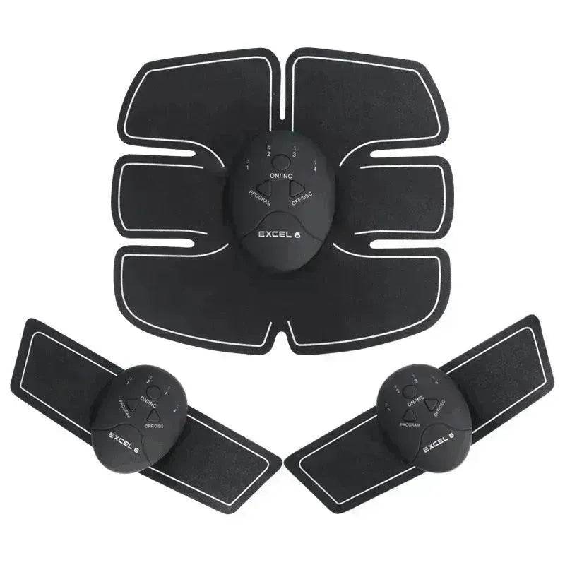 EMS Muscle Stimulator Patch System – Smart Rechargeable Abdominal, Hip & Shoulder Muscle Toning Device