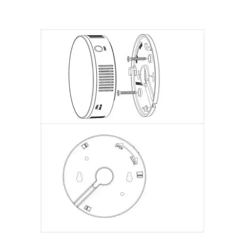 Smart Wireless WIFI  High Sensitive Remote Control Gas Detector Smart Gas Leak Sensor