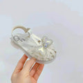 Sweet Western Style Mermaid Tail Bowknot Baby Hollow Out Bird's Nest Sandal