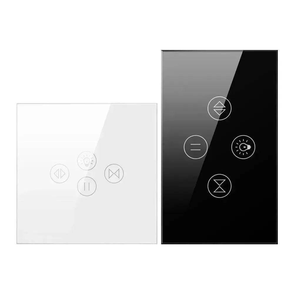 Tuya Smart WiFi Roller Shutter Curtain Light Wall Switch Voice Control Work With Alexa
