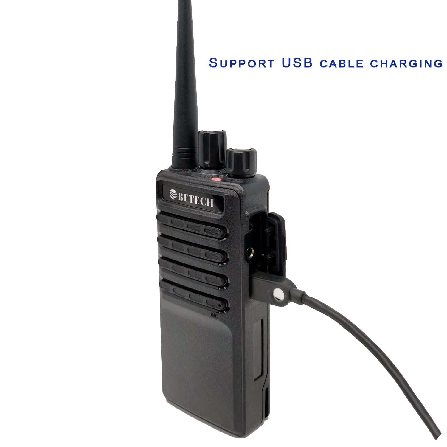 BFTECH BF-V8S Walkie Talkie rechargeable 16 channel handheld two way radios ic certified:25769-BF-V8S(2 pack)