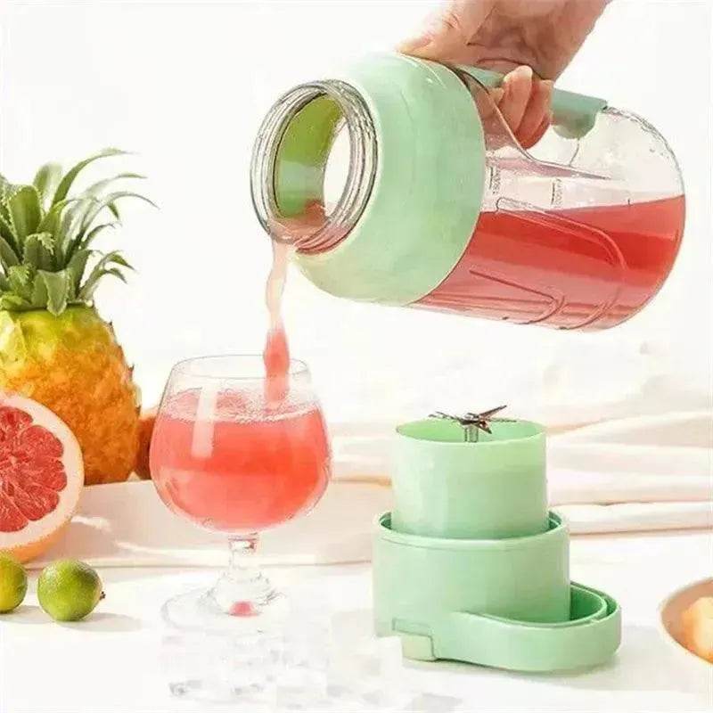 USB Rechargeable 1500ml Electric Juicer - Portable Blender