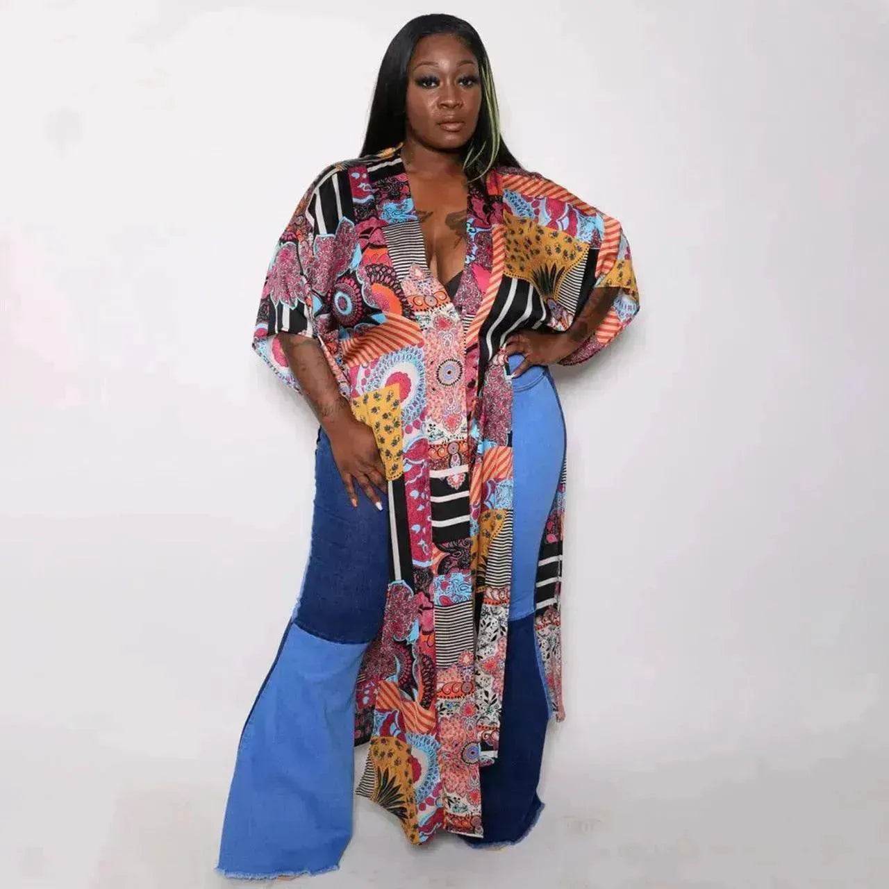 Wear Holiday Beach Dress Robe Loose Casual