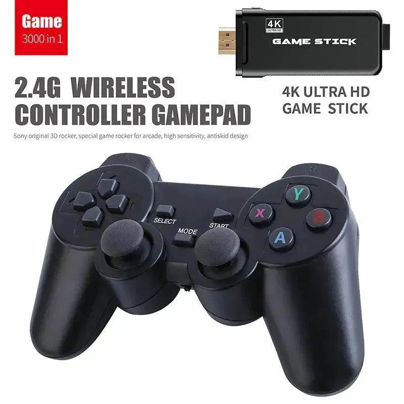 Wireless Handheld Retro Game Console with HDMI